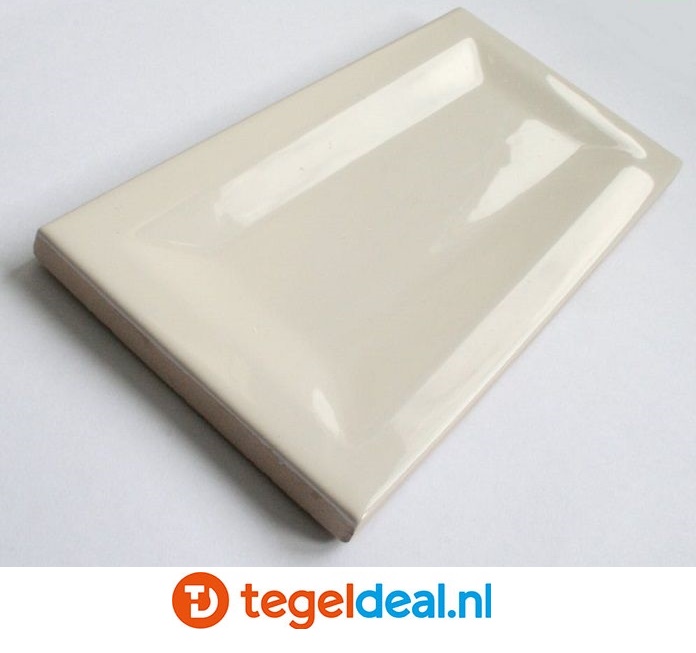 Equipe, Evolution Inmetro CREAM, 7,5x15 cm art. 22351, wandtegels