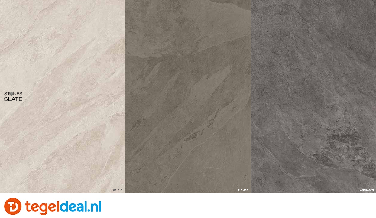 Castelvetro, Stones Slate, leisteen-look terrastegels 