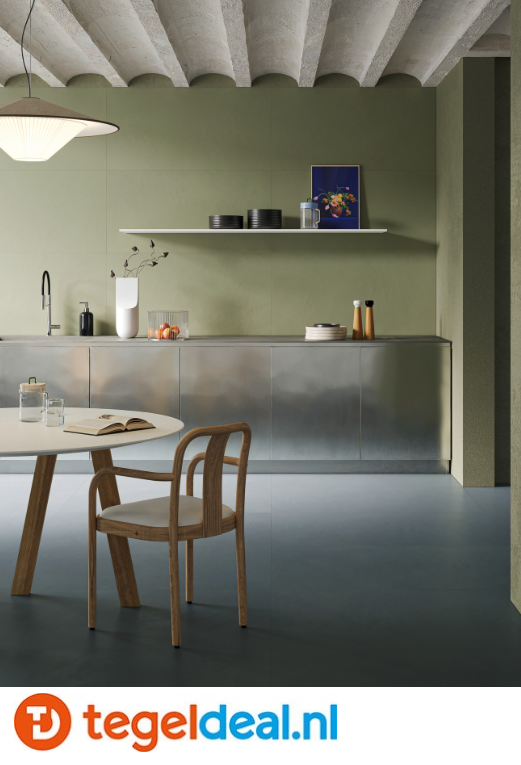 Marazzi Resin, Bianco - Grigio - Azzurro - Verderame - Avana, 60x60 cm - 60x120 cm, betonlook tegels