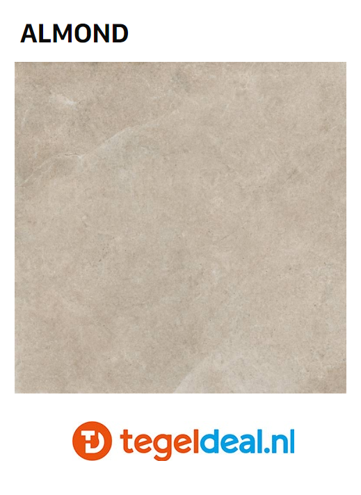 Supergres Epika Almond, 60x60 cm, KAL6 natuursteenlook tegels