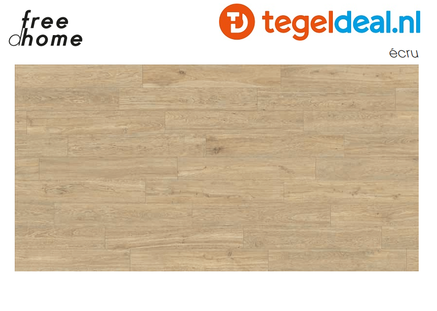 Supergres Freedhome ECRU, 7,5x60 cm, houtlook tegels