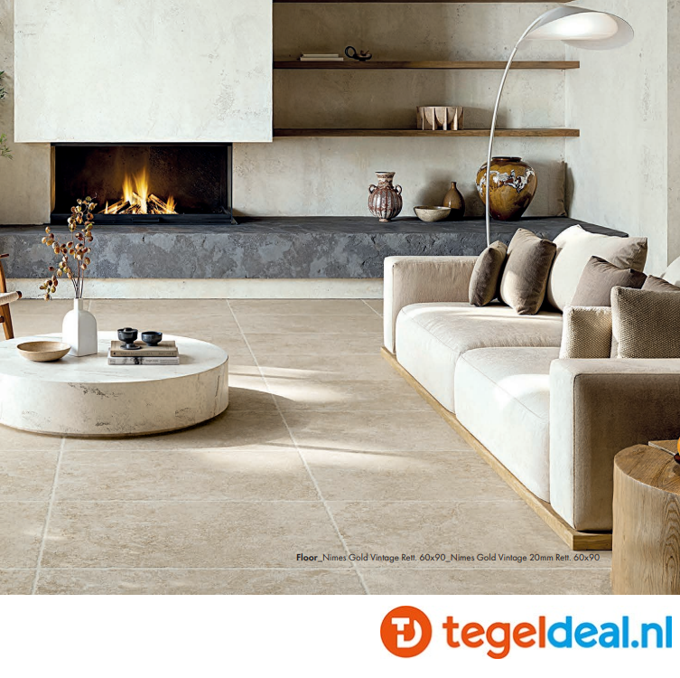 SIL Ceramiche, Nimes, natuursteenlook tegels 