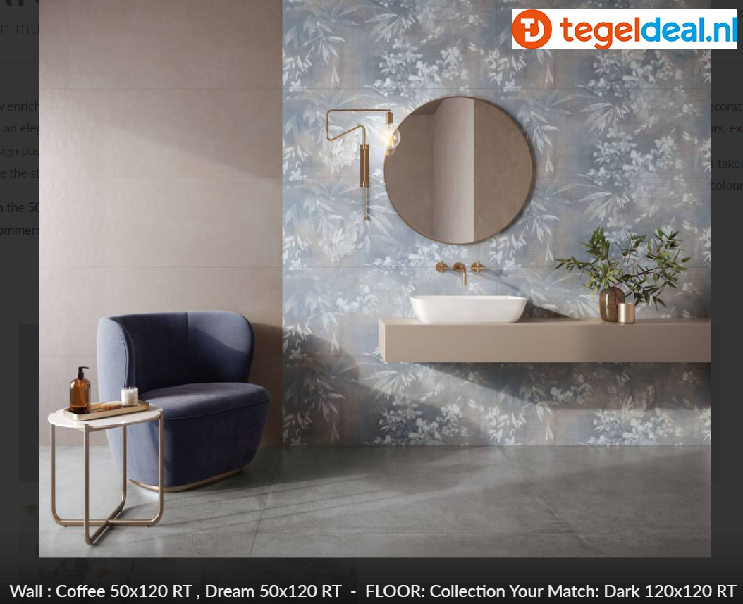 Supergres Your Match Wall, Palette No2, 50x120 cm, wandtegels