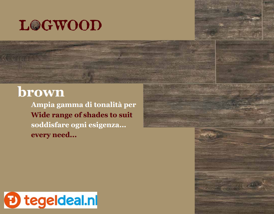 VLT DOM Logwood, houtlook VLT DOM Logwood, houtlook