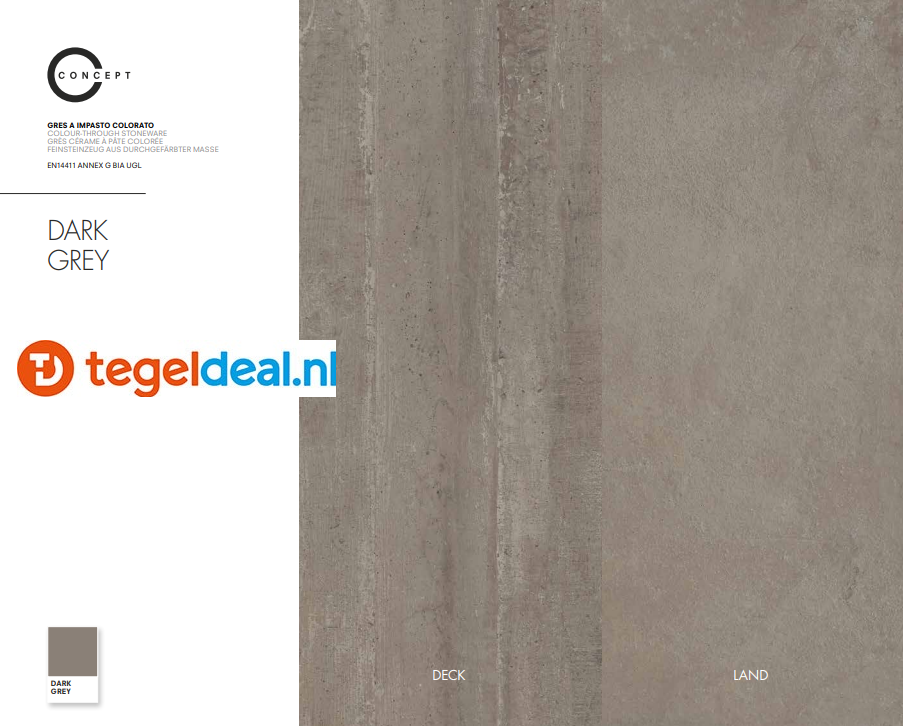 Castelvetro, serie Concept Deck, natuursteenlook tegels Castelvetro, serie Concept Deck, natuursteenlook tegels