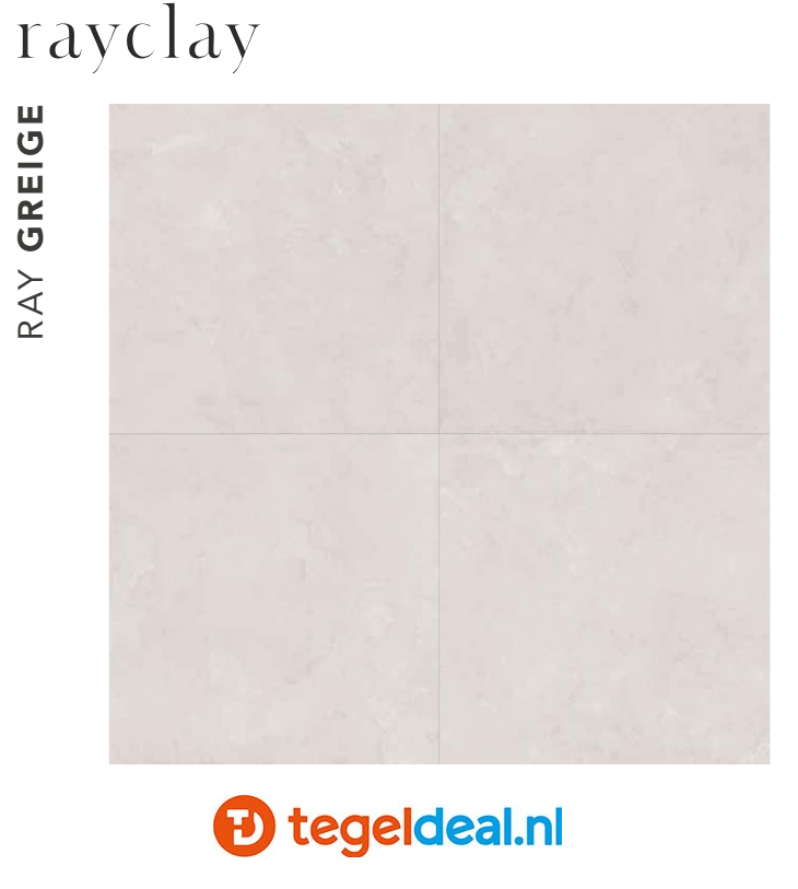 Supergres Rayclay, cementlook tegels Supergres Rayclay, cementlook tegels