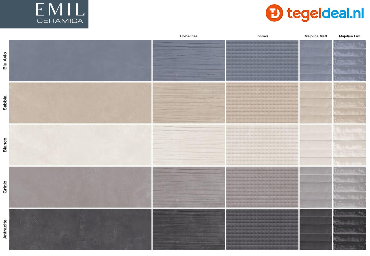 Emil, TotaLook; betonlook tegels 