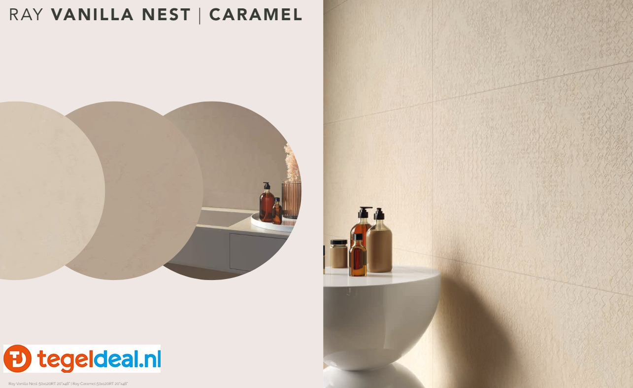 Supergres Rayclay, cementlook tegels Supergres Rayclay, cementlook tegels