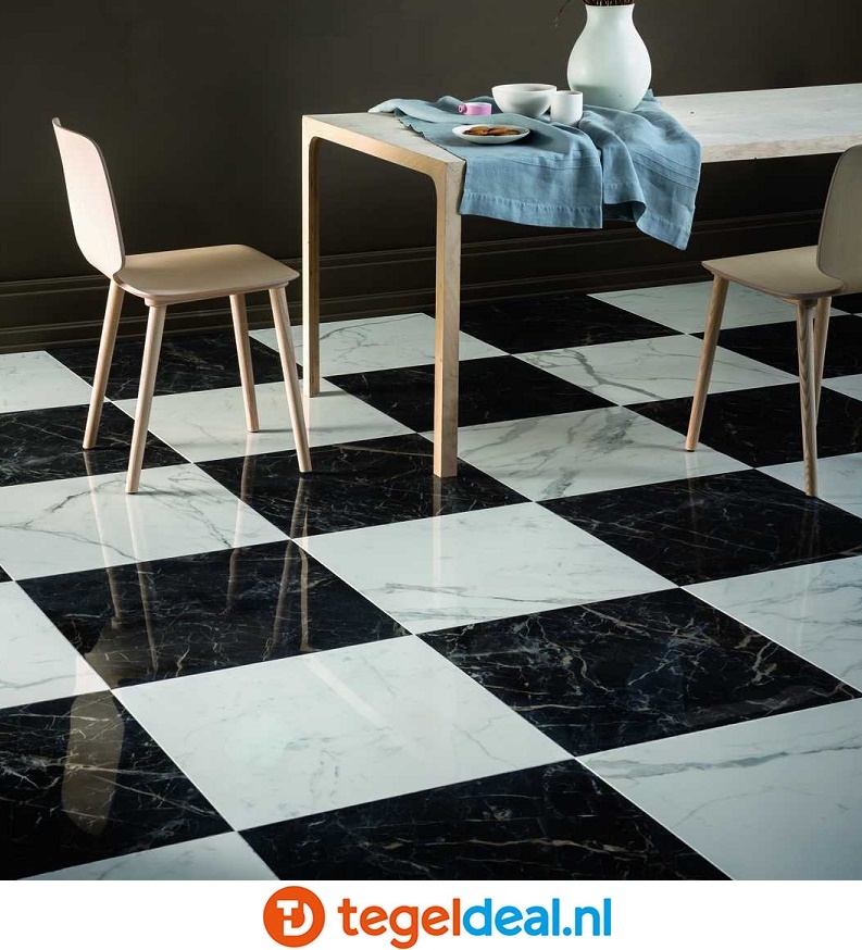 Marazzi, Allmarble, marmerlook tegels - 27 kleuren - 5 formaten