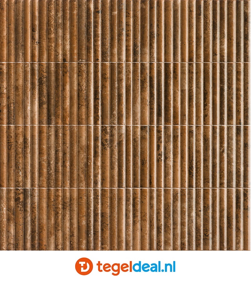 Mainzu, Lugano, 15x30 cm, reliëf wandtegels Mainzu, Lugano, 15x30 cm, reliëf wandtegels