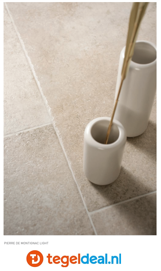 SIL Ceramiche, Pierre De Montignac Light, 30x60 cm, natuursteenlook tegels