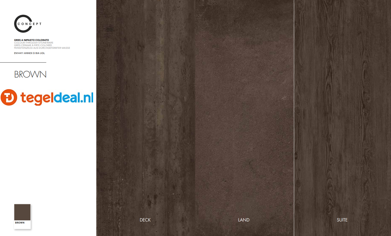 Castelvetro, Concept Land BROWN, 30x60 cm, CLD36R8
