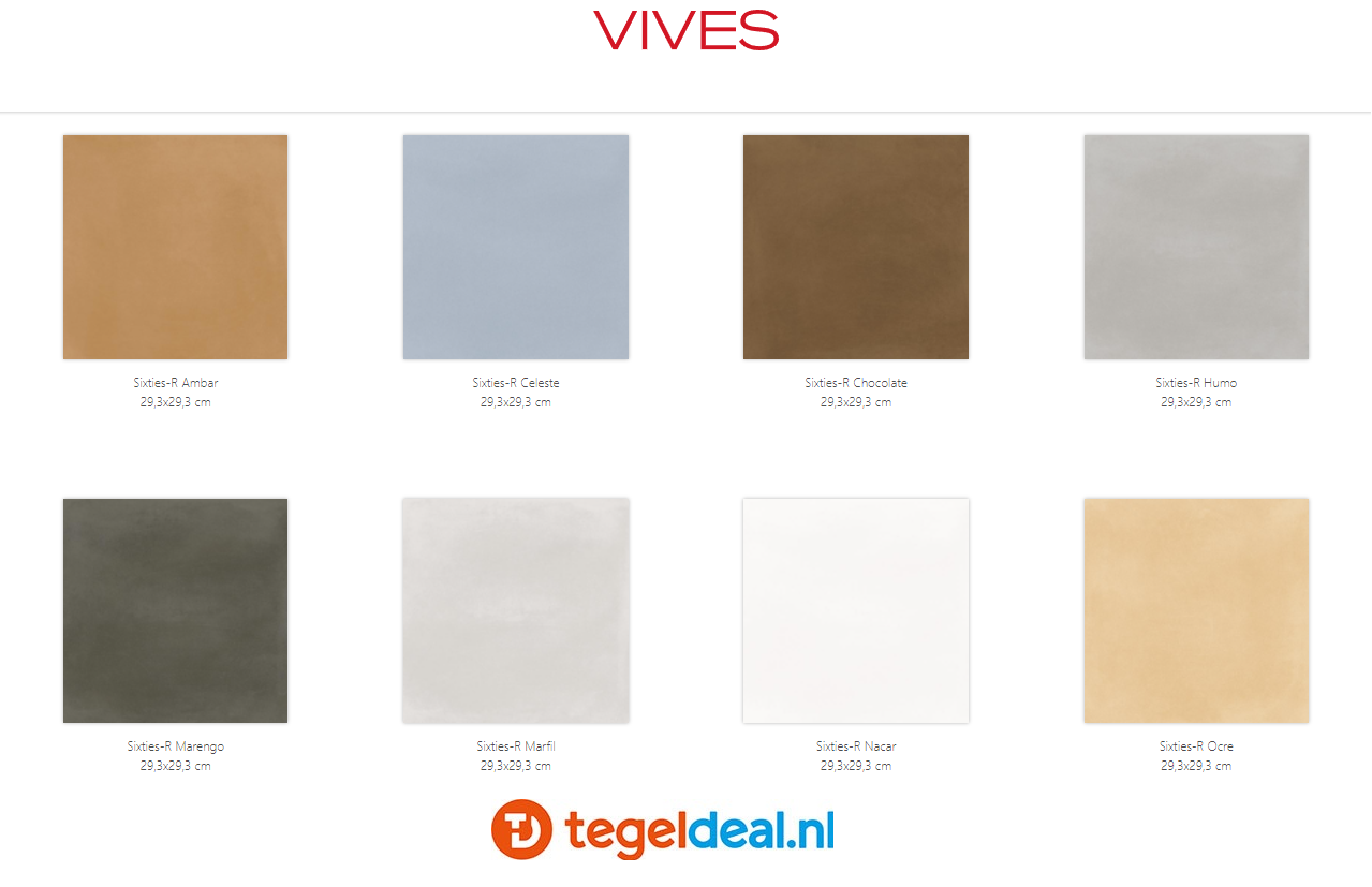 VLT Vives Pop Tile, 29,3x29,3 cm, 8 decors 