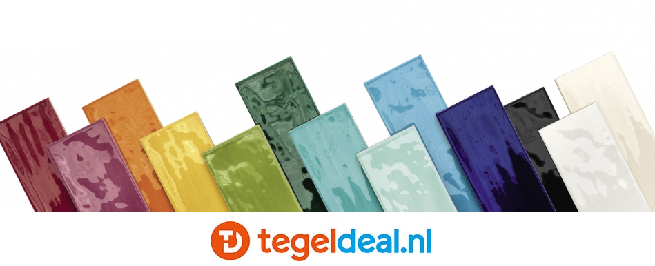 Tonalite, Joyful, 10x20 en 10x40 cm, wandtegels Tonalite, Joyful, 10x20 en 10x40 cm, wandtegels