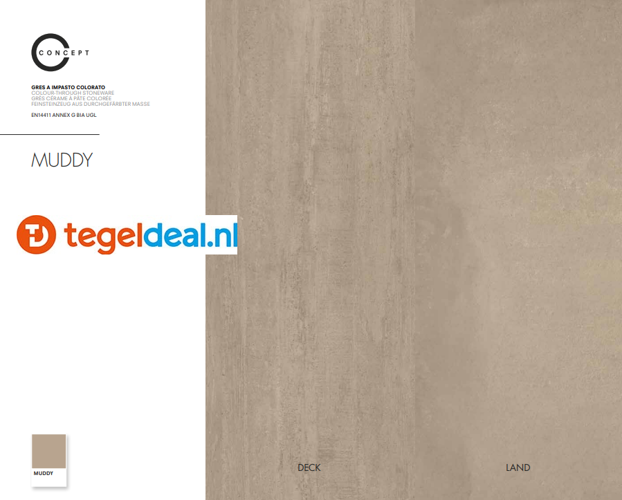 Castelvetro, serie Concept Deck, natuursteenlook tegels Castelvetro, serie Concept Deck, natuursteenlook tegels