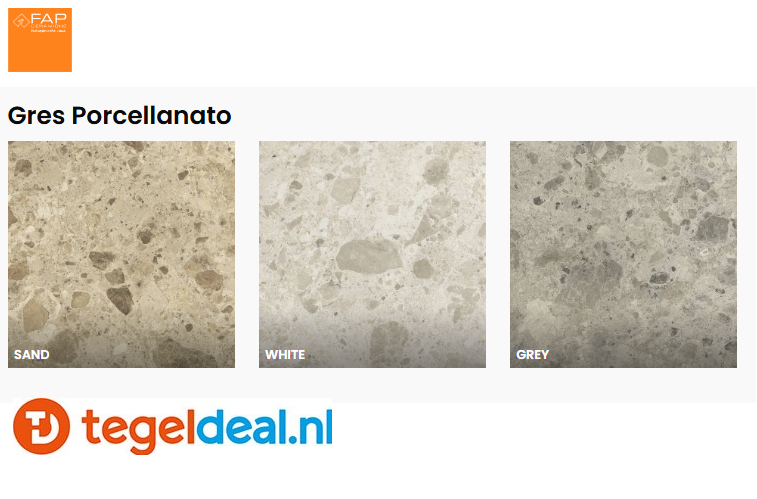 FAP, Nativa, natuursteenlook tegels