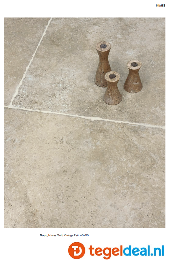 SIL Ceramiche, Nimes, natuursteenlook tegels 