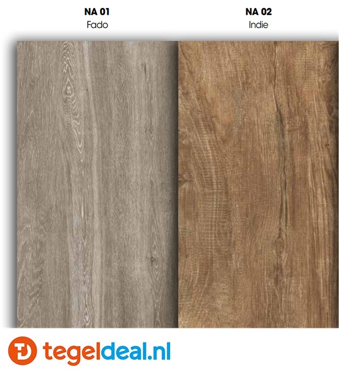 Mirage Nau 2.0, houtlook terrastegels