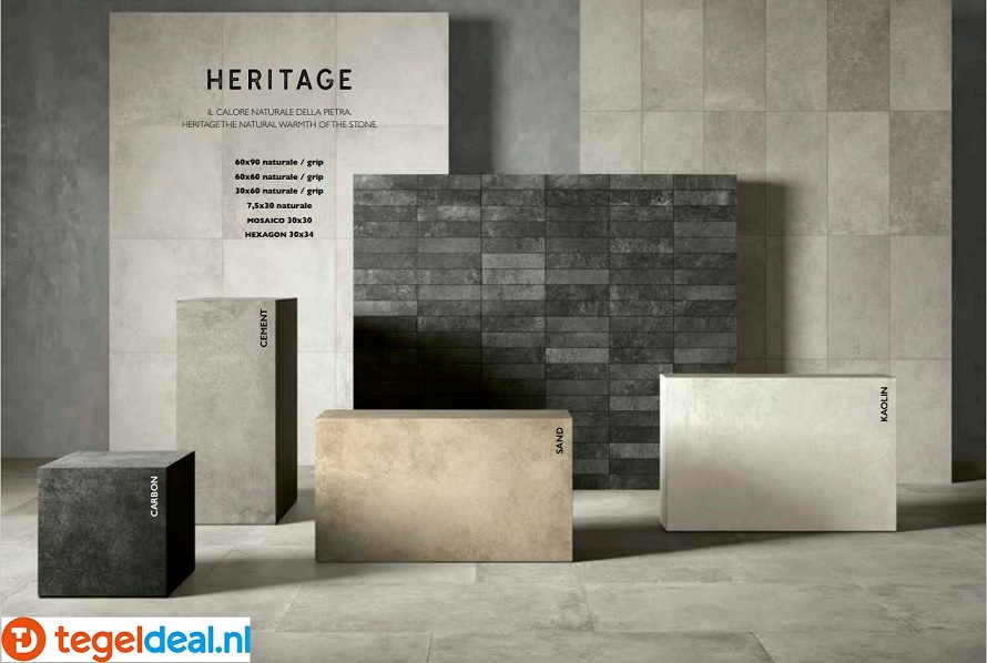 Unicom Starker, Heritage, betonlook tegels