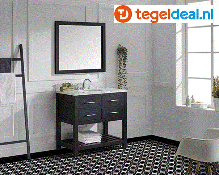 Nanda Tiles, Kompas, 20x20 cm, patroontegels 