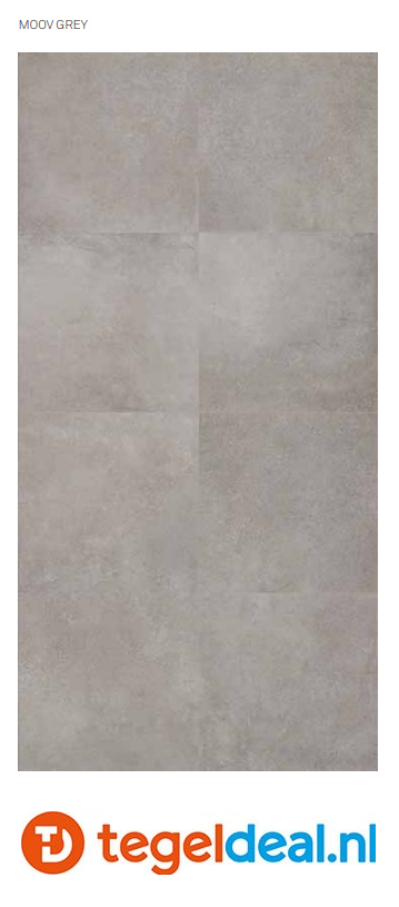 KEOPE Moov Grey K2, 120x120x2 cm, terrastegels