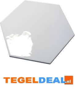 WDT Equipe Hexatile Blanco Brillo, 17,6x20, OP VOORRAAD 