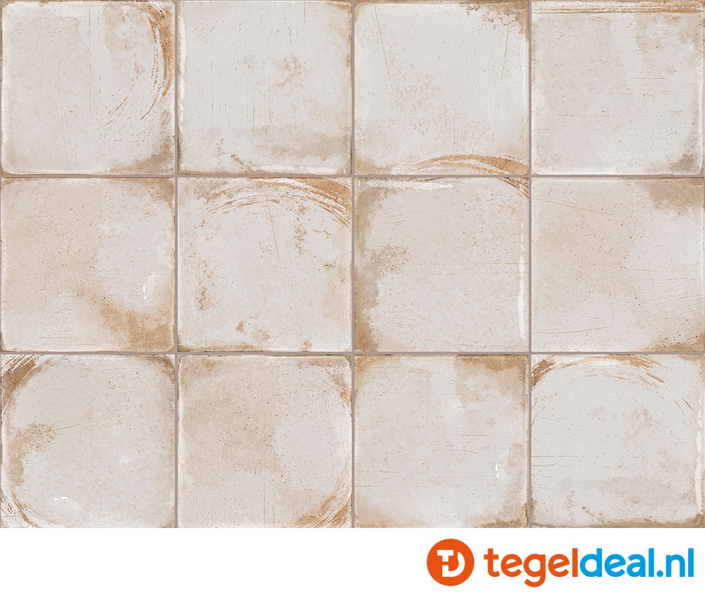 Nanda Tiles, Bottega, 10x20 cm (pre-cut 10x10 cm effect) wandtegels 