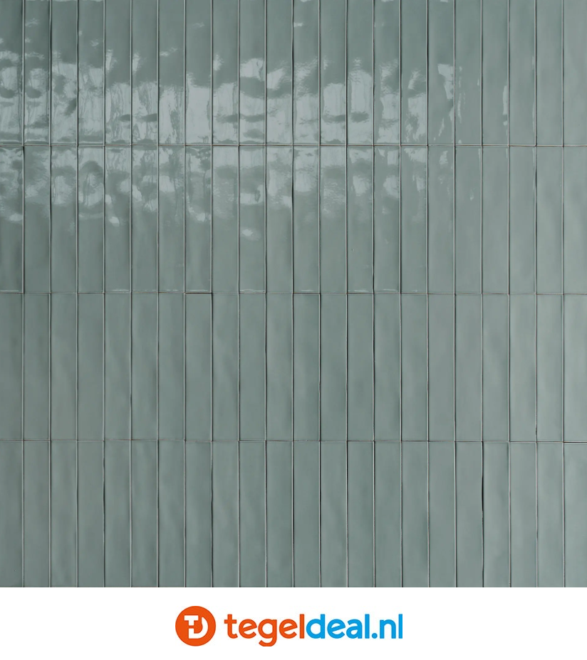 Marazzi Luz AZZURRO POLVERE, 5,3x30 cm MFLS, wandtegels 