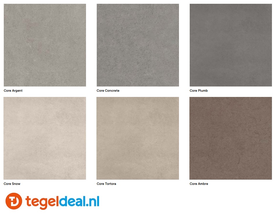 Argenta Core, betonlook tegels voor binnen en buiten vanaf € 35,00 per m2 
