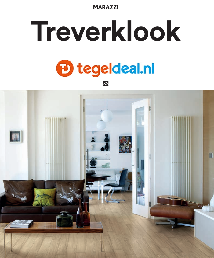 Marazzi Treverklook, houtlook tegels - 14,5x90 cm - 5 kleuren 