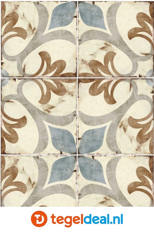 Nanda Tiles, Loft, 20x20 cm, patroontegels