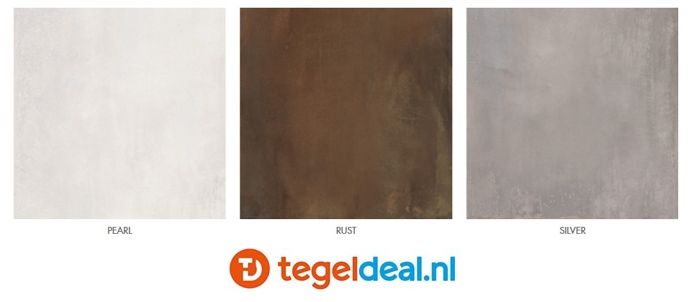 ABK Interno 9, metaal-look tegels voor vloer en wand 