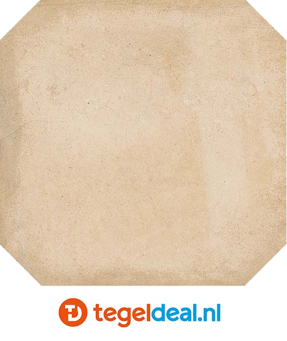 VLT Vives Laverton Octogono, 20x20 cm terracotta-look, 6 uni kleuren en 2 decors