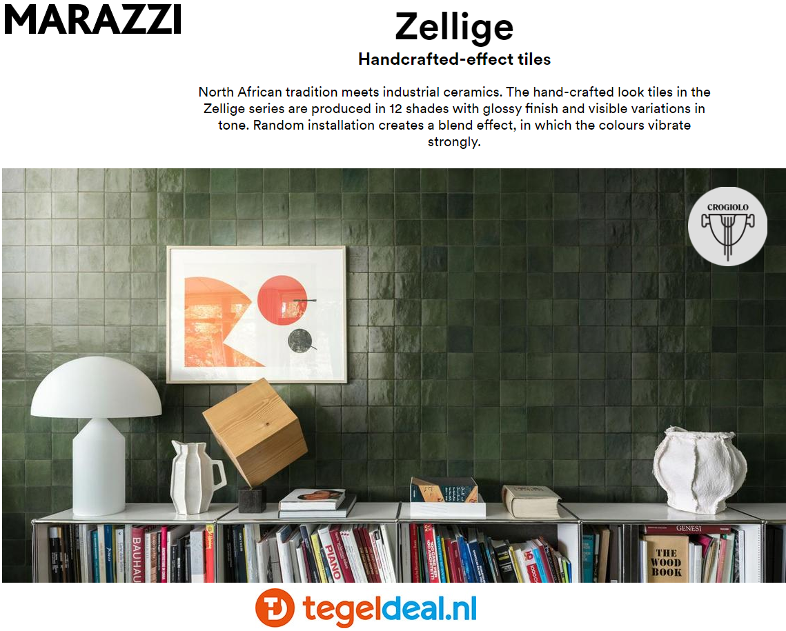 Marazzi Zellige CARBONE, M5S1, 10x10 cm 