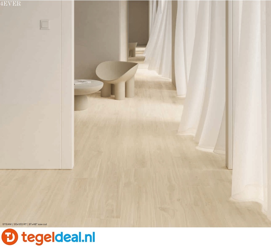 Supergres 4EVER STEAM, 20x180 cm houtlook tegels 
