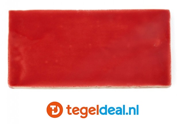 Equipe, Masia ROSSO, 7,5x15 cm, art 21330, handvorm wandtegels
