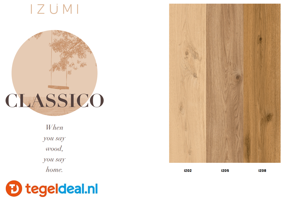 Mirage Izumi, CHIARO Classico IZ02, 25x150 cm Spazzolato - CAO5