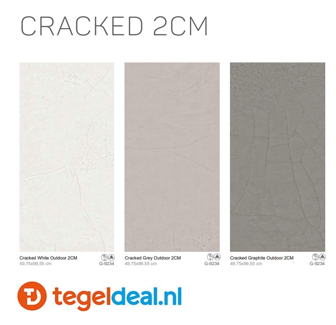 Aparici Cracked, betonlook tegels voor binnen en buiten