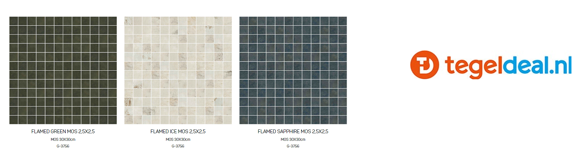 Aparici Flamed SAPPHIRE, 60x60 cm, metaallook tegels