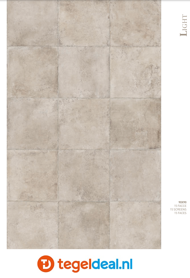 SIL Ceramiche, Pierre De Montignac Light, 30x60 cm, natuursteenlook tegels