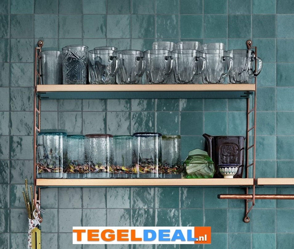 WDT Marazzi, Zellige PETROLIO, M5P6, 10x10 cm 