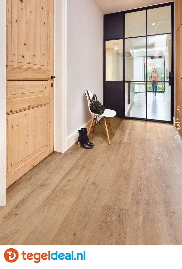 OAK Plank, 18x122x0,5 cm, A16050, Rigid SPC Click Vloer      