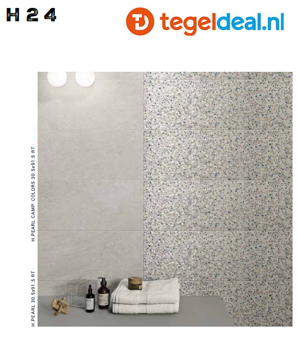 WDT Supergres H.24 Wall Pearl, 30,5 x 91,5 cm