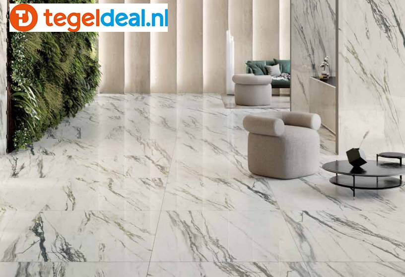 Supergres Purity of Marble - Élite, marmerlook tegels Supergres Purity of Marble - Élite, marmerlook tegels