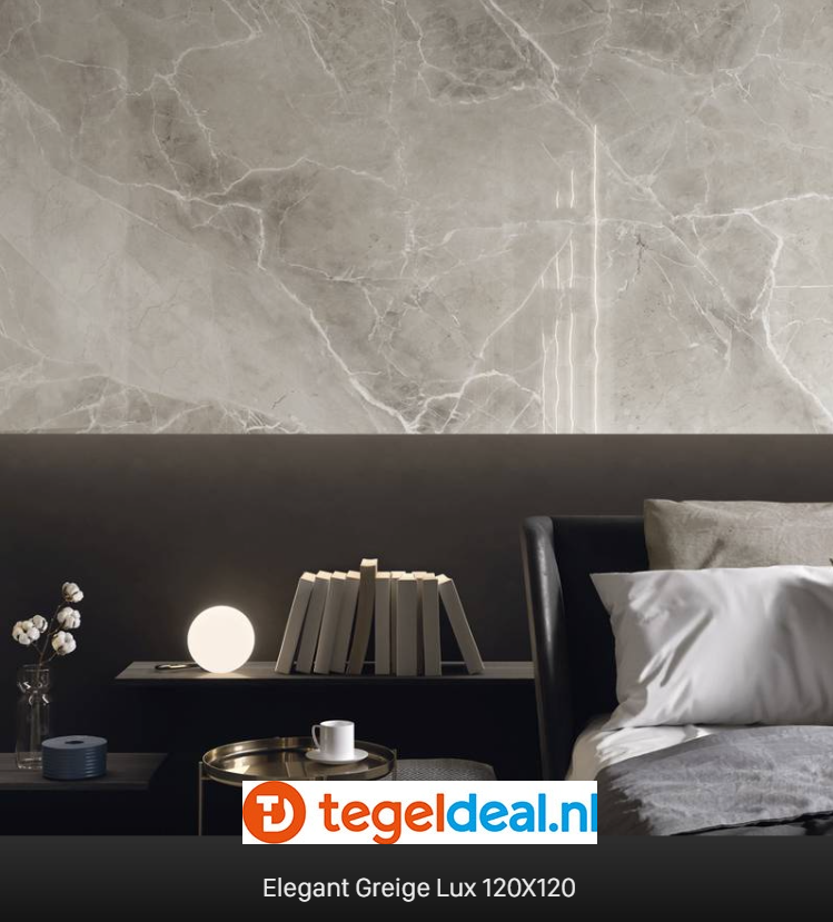 VLT Supergres Purity of Marble, Elegant Greige Lux, 30 x 60 cm