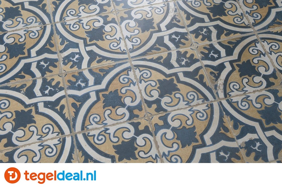 Peronda, Fs Original / Fs-2, 45x45 cm, vintage patroontegels