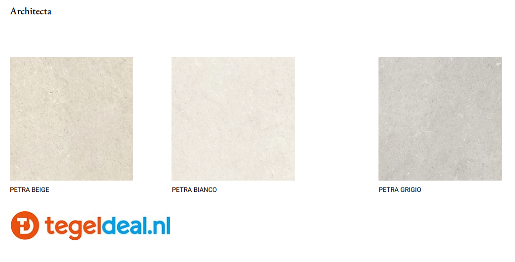ASCOT, Architecta PETRA BIANCO, 60x120 cm, art. A2ARC00210MS, natuursteenlook tegels  