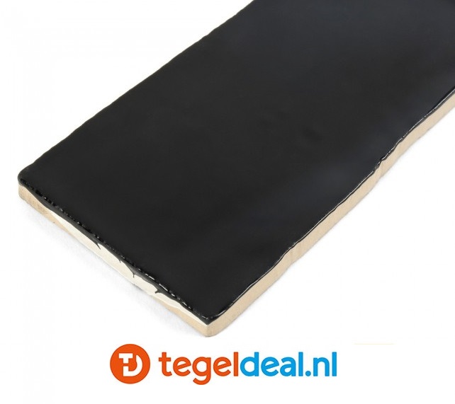 Equipe, Masia NEGRO, 7,5x30 cm, handvorm wandtegels OP VOORRAAD