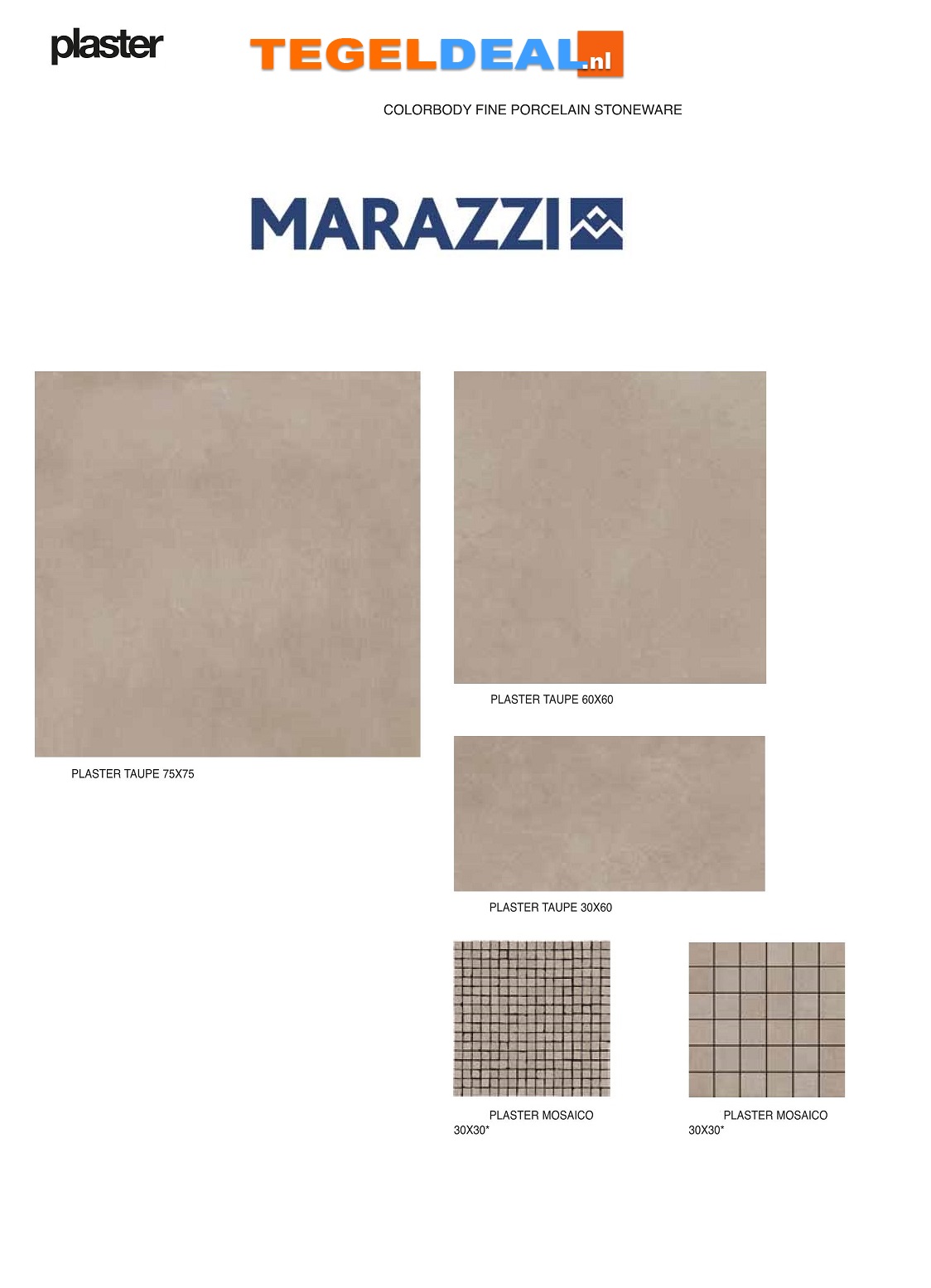 VLT Marazzi Plaster, betonlook VLT Marazzi Plaster, betonlook