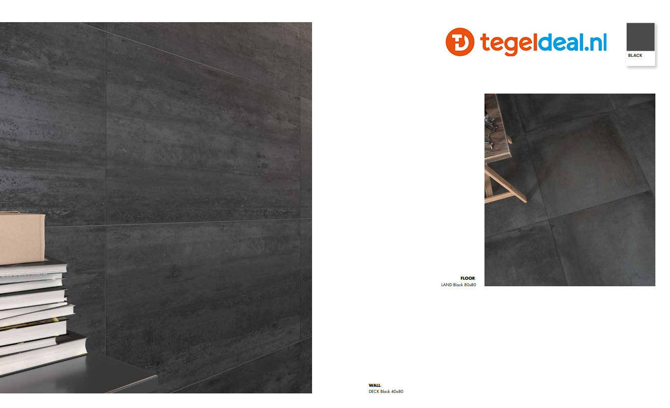 Castelvetro, Concept Land BLACK, 30x60 cm, CLD36R7